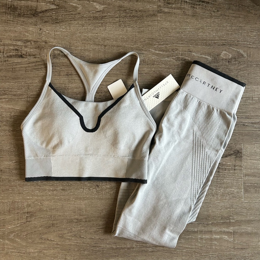 Stella McCartney x Adidas Workout Set matching designer workout set size small